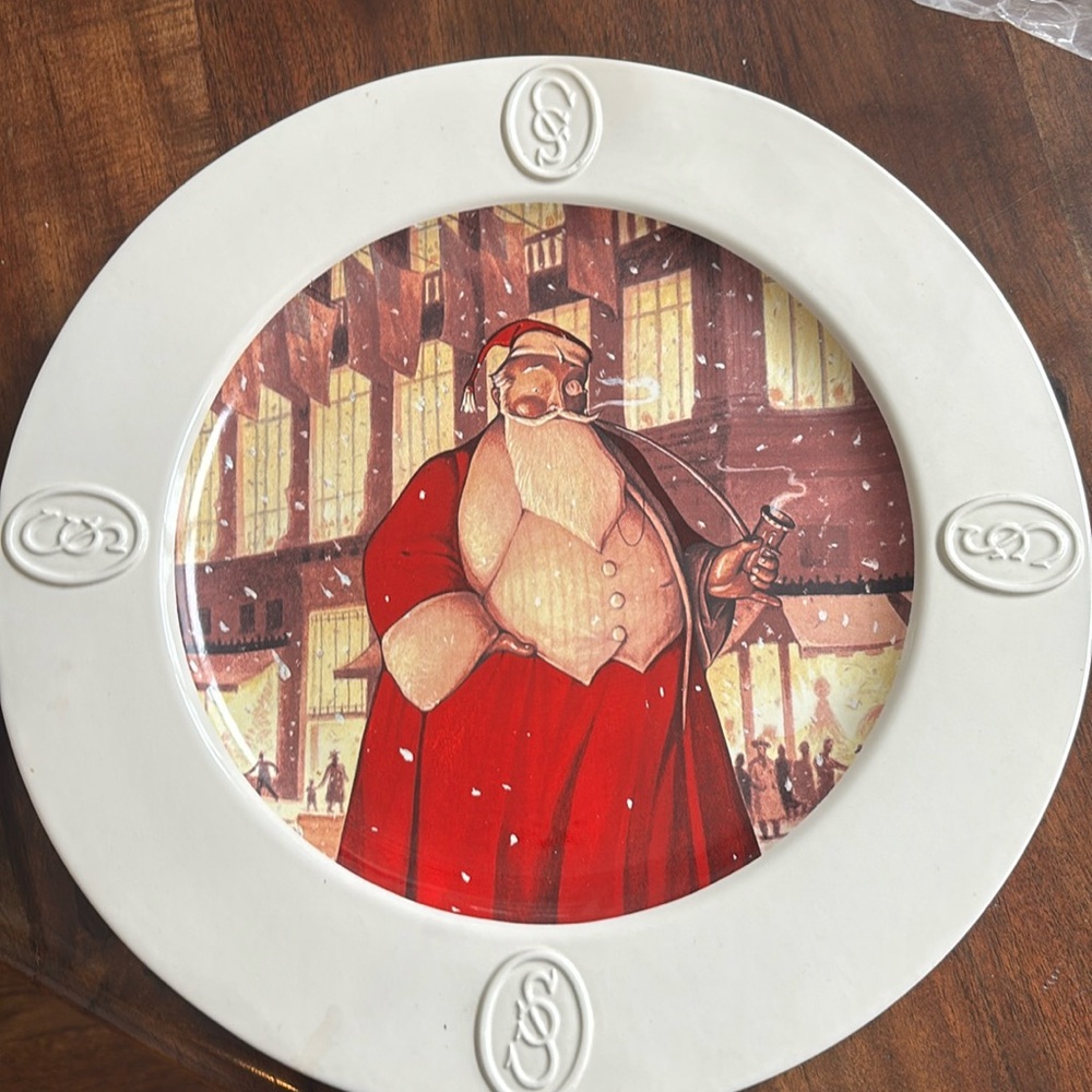 Like new 5th Ave., Holiday plate Limited edition 1994 number
